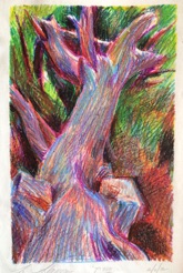 Tree trunk
crayon